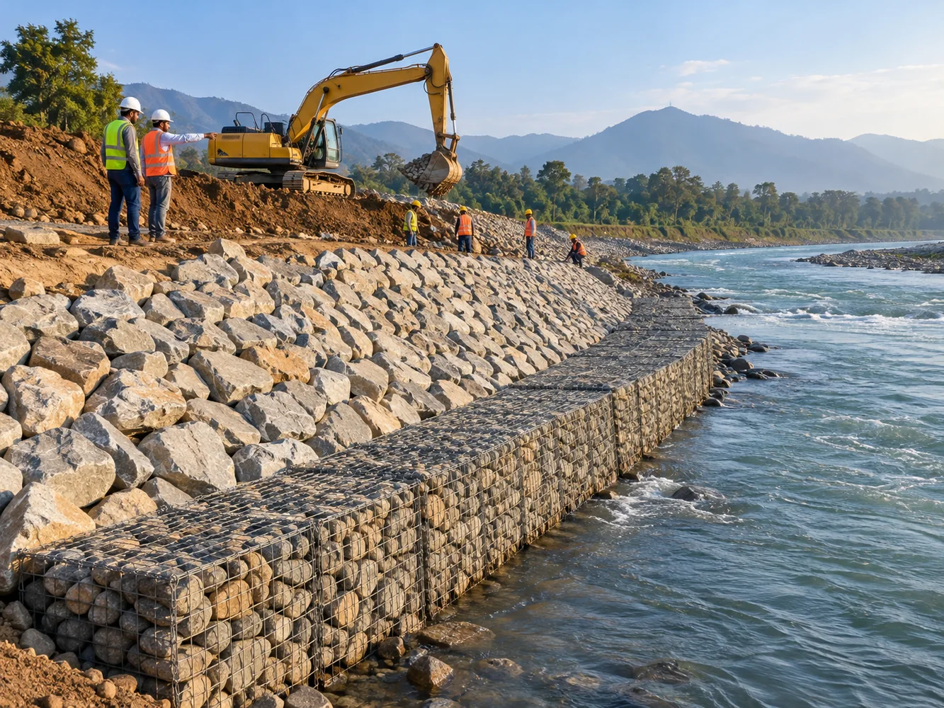 Riverbank Protection Works